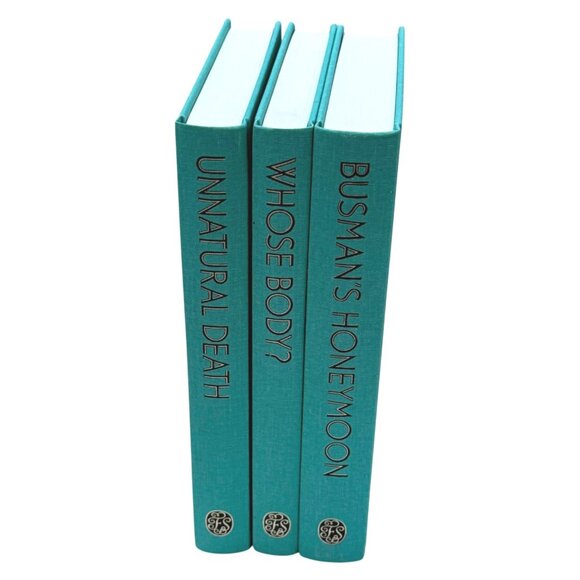 Folio Society Dorothy L Sayers Lot 3 Book Unnatural Death Whose Body Busmans HC - Picture 2 of 15